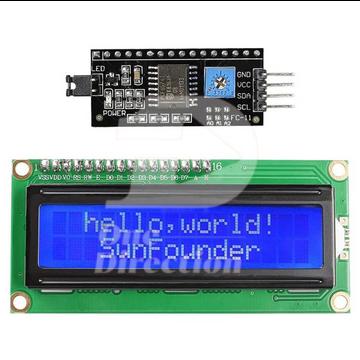 Module Blue Screen 16x2 Character LCD Display 5V for Arduino - Shop ...