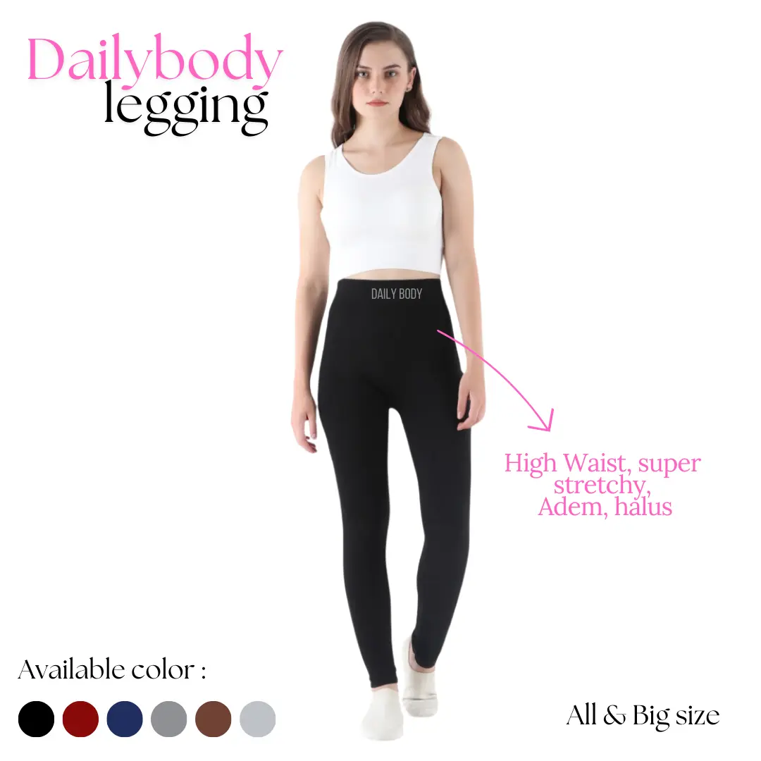 Legging / Celana panjang / legging wanita / Lejing hitam / Highwaist