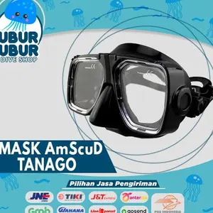 Promo Mask AmScuD TANAGO Siltex Kacamata SelamMask Snorkling Diving