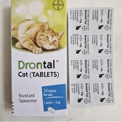 D R O N T A L CAT ATASI Cacing Kucing Kucing Cacingan Cat per 1 Tablet 2