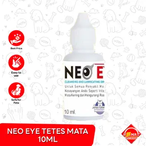 Obat Tetes Mata kering kucing NEO EYE cat 10ml iritasi belekan katarak