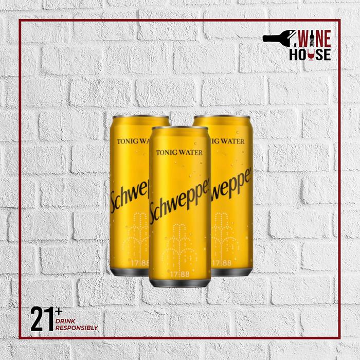 Gambar Schweppes Tonic Water Can 330ml x 3 Kaleng dari winehousecitra6 Kota Administrasi Jakarta Barat Tokopedia
