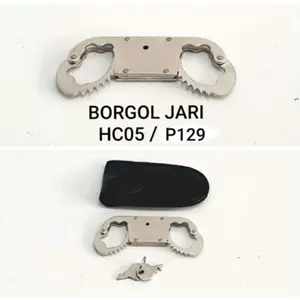 Borgol jari borgol impor lengkap dgn sarung borgol