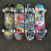 Gambar Vikmax skateboard pemula size 7.5 fullset lengkap top quality dari Puppetskate.store Kota Semarang 2 Tokopedia
