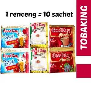 Good Day kopi sachet isi 10 Mocacinno Cappuccino Freeze Mocafrio Coffee Susu