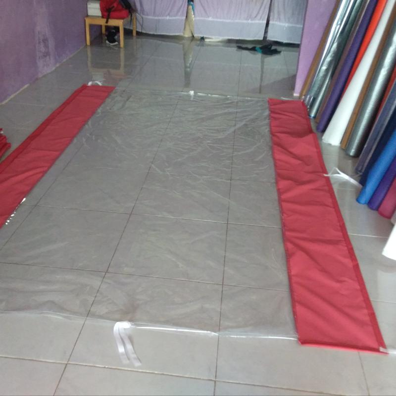 TIRAI / DINGDING TENDA UKURAN 2X2 - Putih, 2x2 Transparan 1