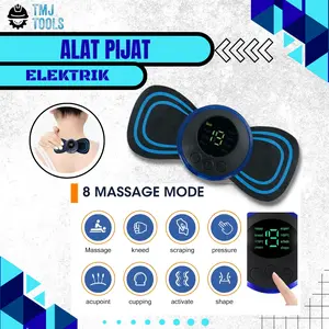 Alat Pijat Otomatis Portable Elektrik Mini EMS Massager Electric