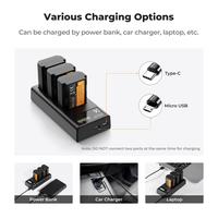 Gambar KNF Concept NP-FZ100 Battery Kit 3pc + Triple Slot Charger For Sony A7iii, A7iv, A7C, ZV-E1, FX3, FX30, A9, A6600, A6700, Alpha 9, Alpha 9S, A9S, A7R III, A7R IV, A7R V, 2280mAh Baterai K&F Concept dari Astra Foto Kota Administrasi Jakarta Pusat 5 Tokopedia