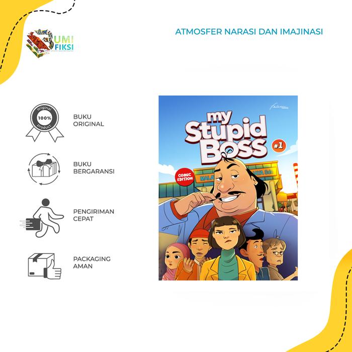 Gambar Buku Komik - My Stupid Boss Vol. 1- Tim Kumata - Falcon Publishing - Bumifiksi dari BumifiksiJogjakarta Kab. Sleman Tokopedia