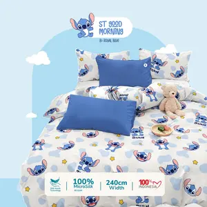 Bedcover set Karakter Anak Motif ST Good Morning Ukuran 90 s/d 200