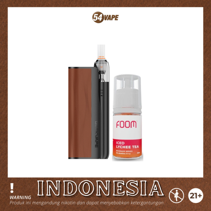 Jual Geekvape Wenax M Pod Starter Kit 2500mAH 2ml + Liquid Foom Salt Nic  30ml - SLATE BLUE - Kota Administrasi Jakarta Selatan - 54vape Indonesia