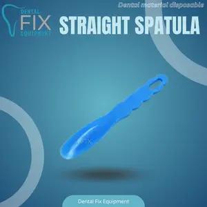 Spatula Silikon Langsung Dental Material Sekali Pakai Straight Spatula untuk Perlengkapan Perawatan Gigi