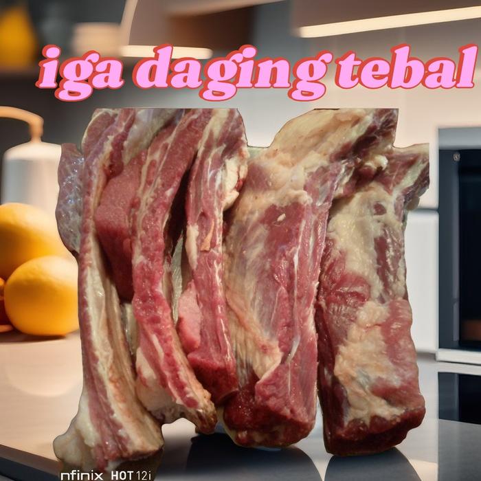 Gambar Iga sapi daging tebal 500gram dari DAGINGSAPIRAWAMANGUN Kota Administrasi Jakarta Timur Tokopedia