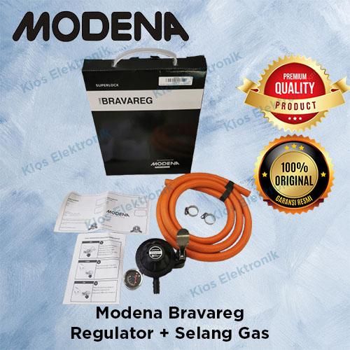 Gambar Modena Bravareg Regulator + Selang Gas LR 0001 L - Selang Regulator dari Kios Elektronik Kota Administrasi Jakarta Barat Tokopedia