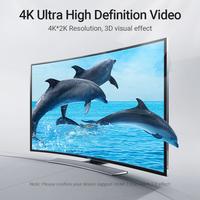 Gambar Vention Kabel HDMI 2.0 Right Angle Cable 270 Degree 4K 60Hz 3D High Speed   - AAQ - BLACK, 1.5M dari Vention By Andalan Kota Administrasi Jakarta Utara 5 Tokopedia