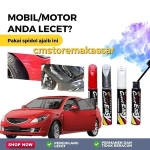 Color Easy Cat Oles Spidol Penghilang Baret Lecet Mobil Motor Sepeda Listrik Car Paint Pen