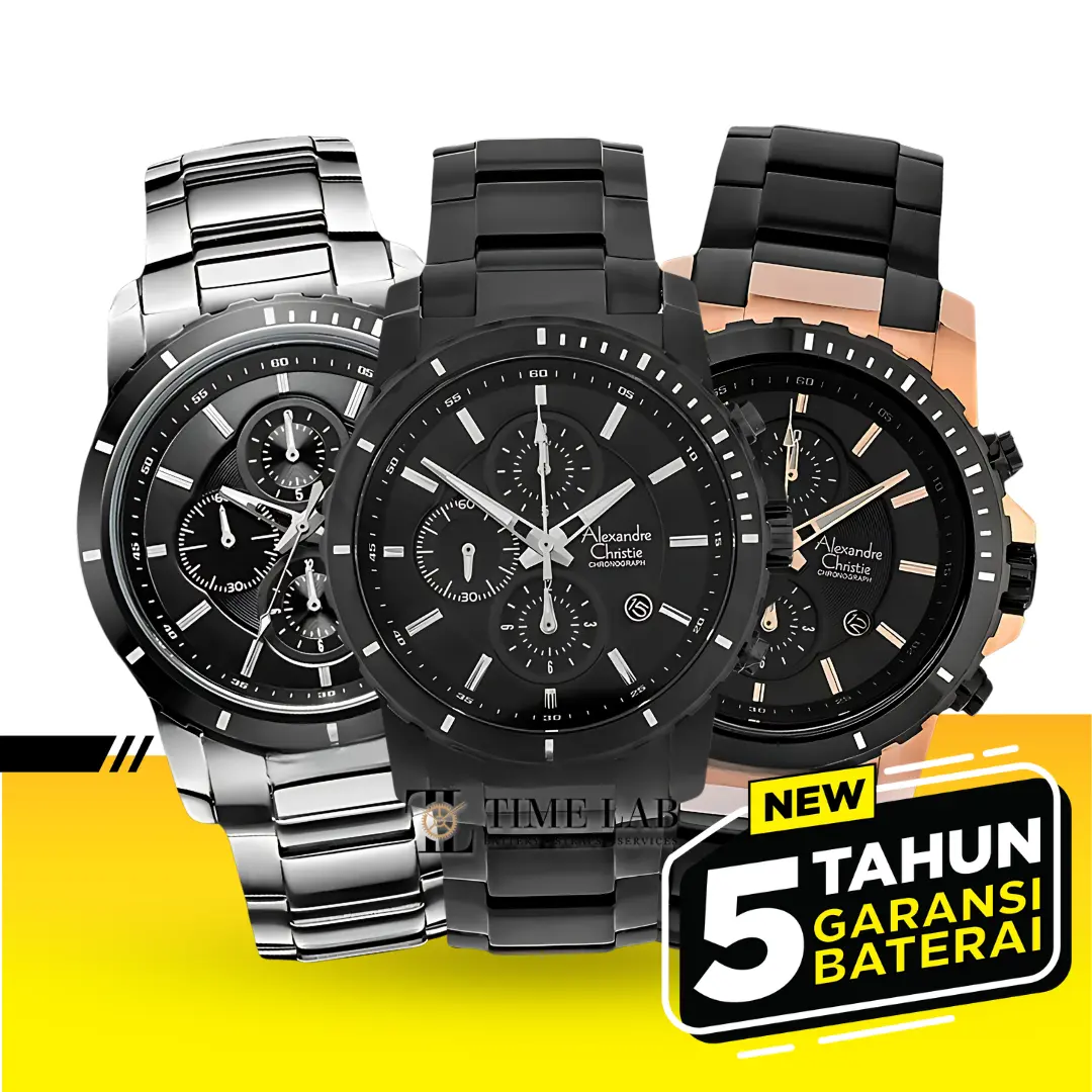 JAM TANGAN PRIA ALEXANDRE CHRISTIE AC6141 MC / AC 6141 MC ORIGINAL
