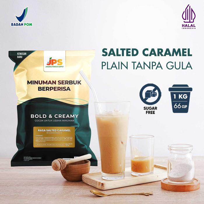 Gambar Bubuk JPS Rasa Salted Caramel Plain 1 Kg dari Jakarta Powder Supply Kota Tangerang Tokopedia
