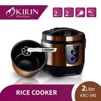 Gambar RICE COOKER KIRIN KRC 390 Rice Cooker 3in1 Kapsitas 2 Liter PANCI KERAMIK - HITAM dari TOKO JAWA ELECTRIK Kota Administrasi Jakarta Timur 3 Tokopedia