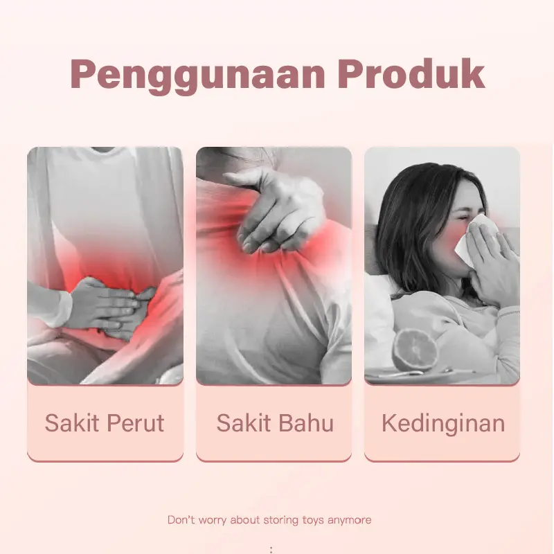 KZLY - Kantong Kompres Air Panas Kartun Anti Bocor Tahan lama Pouch Kompress 2