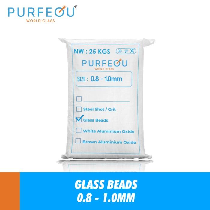 Gambar Pasir Sandblasting Purfequ Glass Beads  0.8 - 1.0 MM (5KG) dari Purfequ Official Kab. Tangerang Tokopedia