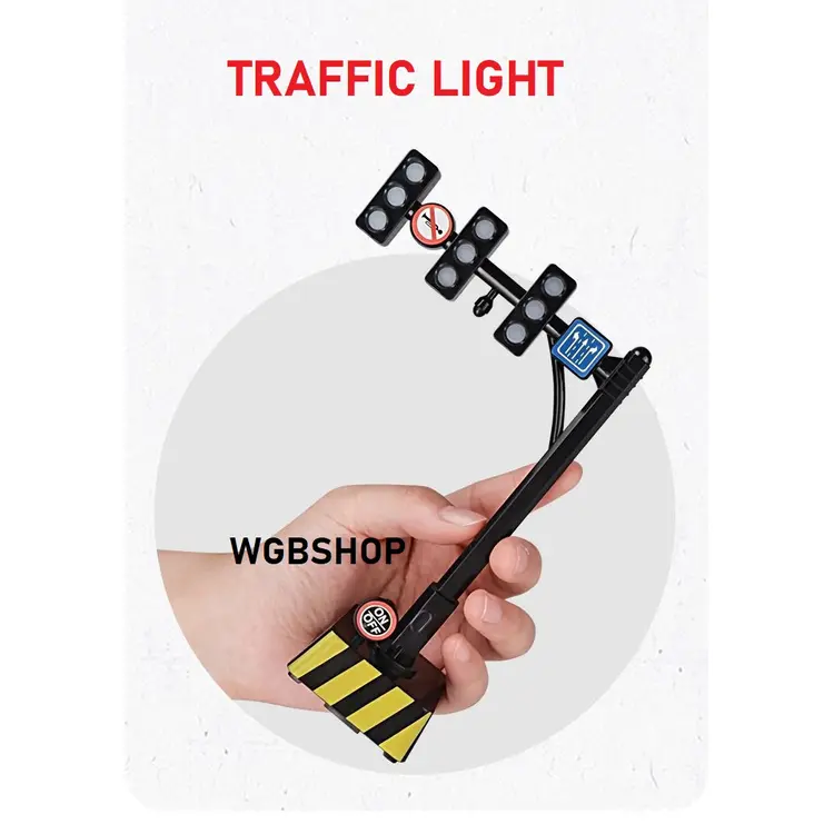 Lampu mainan Lalu lintas , Lampu Traffic , Lampu Merah Mainan Edukasi 1