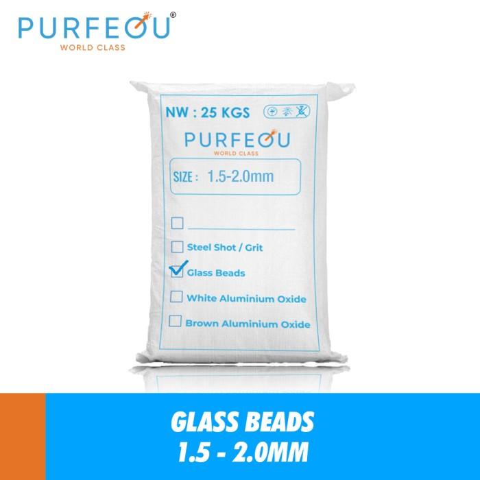 Gambar Glass Beads 1.5 mm - 2.0 mm Purfequ Grinding Media/Campuran Cat Tinta/Sandblasting (5kg) dari Purfequ Official Kab. Tangerang Tokopedia
