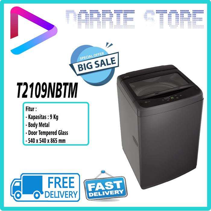 Gambar LG T2109NBTM MESIN CUCI TOP LOADING 9 KG 2109NBTM T2109 dari Darrie Store Kota Depok Tokopedia