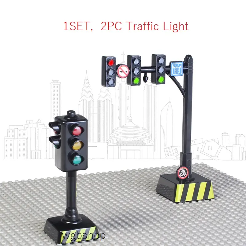 Lampu mainan Lalu lintas , Lampu Traffic , Lampu Merah Mainan Edukasi 6