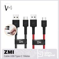Gambar ZMI AL401 USB-C Cable 1Meter Weave - Type-C Cable 1M - Merah dari Venus Mobile Kota Administrasi Jakarta Barat 1 Tokopedia