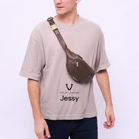 Gambar Waist Bag Tas Pinggang Kulit Asli Voila Jessy - Black dari Voila Leather Kota Administrasi Jakarta Pusat 2 Tokopedia