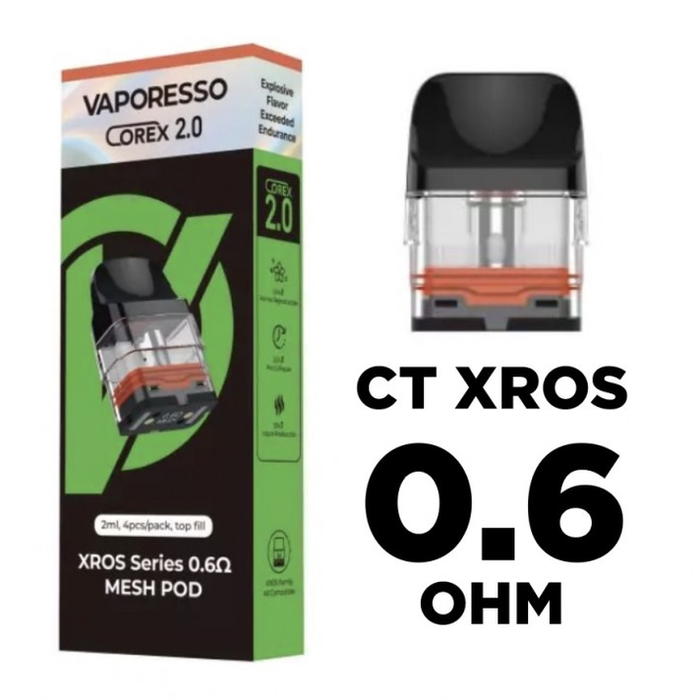 Jual Cartridge Vaporesso XROS COREX 2.0 - 0,6 OHM (1 Pcs) - Kota Depok - Onohvapor | Tokopedia Jual Cartridge Vaporesso XROS COREX 2.0 - 0,6 OHM (1 Pcs) - Kota Depok - Onohvapor | Tokopedia
