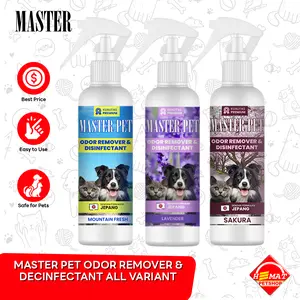 Master Pet Odor Remover Penghilang Bau Disinfectant 250 ml