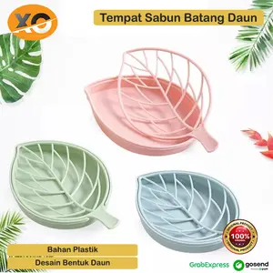 Tempat Sabun Batang Model Daun Soap Holder Wash Kotak Sabun Bathroom Terdapat Penyaring Anti Air Anti Slip Tempat Sabun Mandi Model Unik Dan Imut