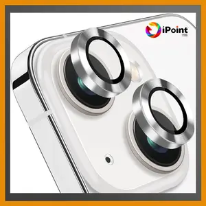 SPOTLITE iPhone 11 / iPhone 12 / iPhone 12 Mini Premium High Definition Back Belakang Camera Lens Protector Pelindung Tempered Glass Anti Gores Anti Scratch Dengan alat pembuka dan alat pemandu pemasangan, Anti Reflection