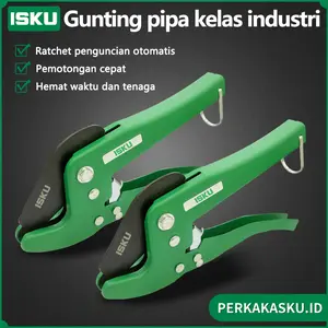 ISKU pipe Cutter  Gunting Pipa Bahan baja paduan PVC Pipe Cutter Ukuran pembukaan maksimum 42mm Tang Potong Pipa