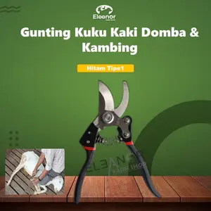 Gunting Kuku Kaki Ternak Domba & Kambing Premium Hitam Tipe 1