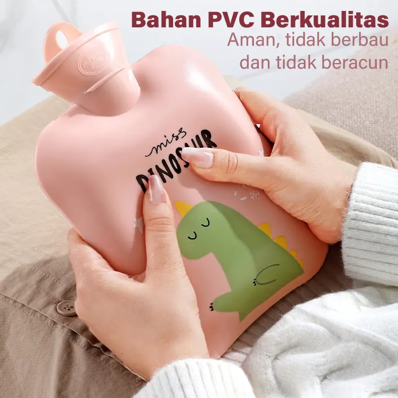 KZLY - Kantong Kompres Air Panas Kartun Anti Bocor Tahan lama Pouch Kompress 4