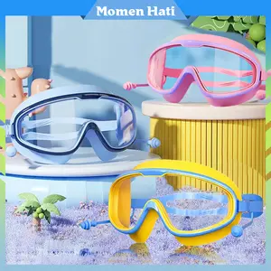 Kacamata Renang Snorkeling Anak Swimming Glasses Kacamata Selam Profesional Pelindung Mata Dan Pelindung Telinga