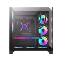 Gambar CASING GAMEMAX INFINITY PLUS - Mid Tower ATX Case Tempered Glass - Hitam dari Techno Computer Bali Kota Denpasar 2 Tokopedia