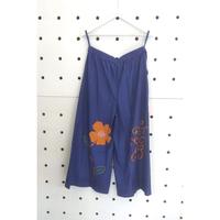 Gambar Bawahan Kulot Tenun Sulam Tangan Biru dari Simply Amelie Fashion Kota Yogyakarta 2 Tokopedia