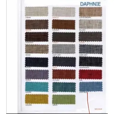Sandaran Salur Bahan Daphnie Tanpa Divan 1