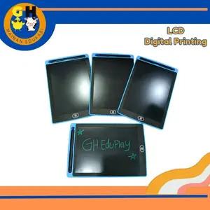 LCD Drawing Tablet Papan Tulis Writing Hapus Otomatis Board Digital Pad Edukasi LED 8.5"