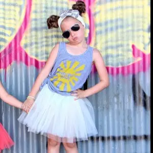 ROK TUTU / TUTU BALLET FLUFFY CHIFFON COLORFUL/ FASHION KOSTUM ANAK