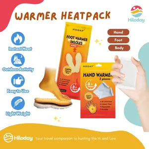 HILODAY Hand Warmer HEAT PACK Penghangat Tangan Kaki Body Tubuh Winter Hiking Camping