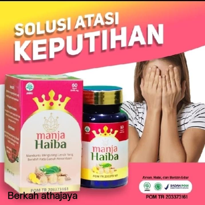 MANJA HAIBA SOLUSI KEPUTIHAN DAN KANKER KISTA - 60 kapsul