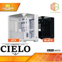 Gambar CASING CUBE GAMING CIELO - Mid Tower ATX Case Tempered Glass - ATX, Putih dari Techno Computer Bali Kota Denpasar 1 Tokopedia