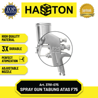Gambar Hasston Spray Gun Tabung Atas F-75A / Alat Semprot Cat (3791-075) dari Hasston Tools Kota Administrasi Jakarta Pusat 3 Tokopedia