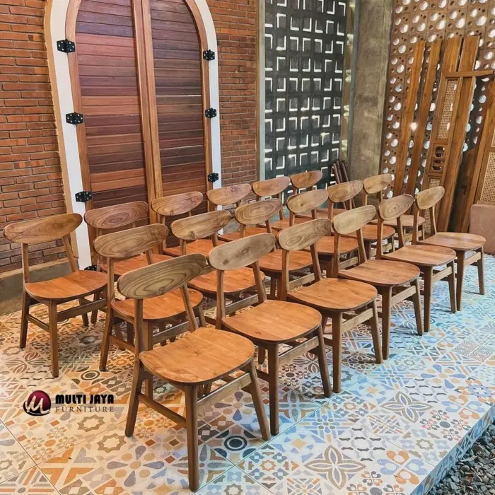 Kursi Ropan Cafe Kayu Jati Kursi Makan Jati Minimalis Terbaru