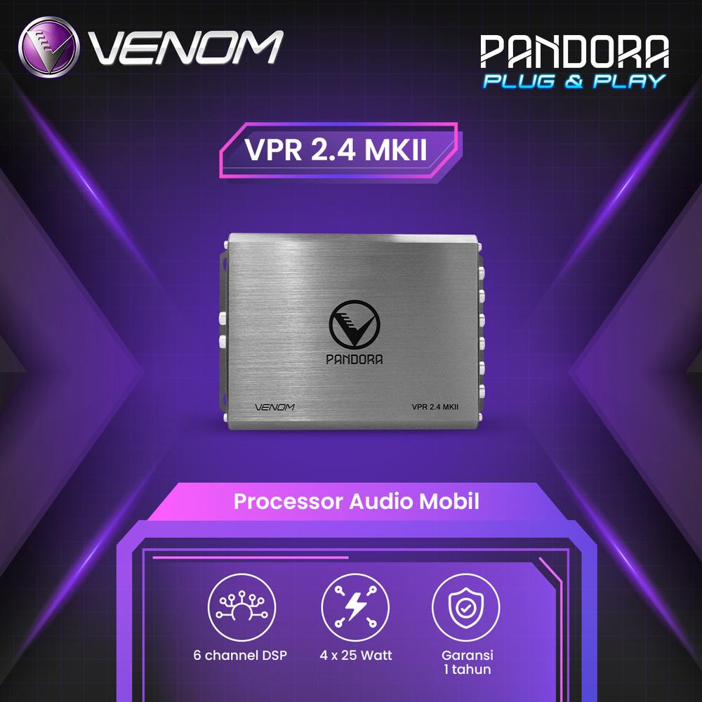 Venom Processor Mobil Pandora VPR 2.4 Power Amplifier Plug and Play